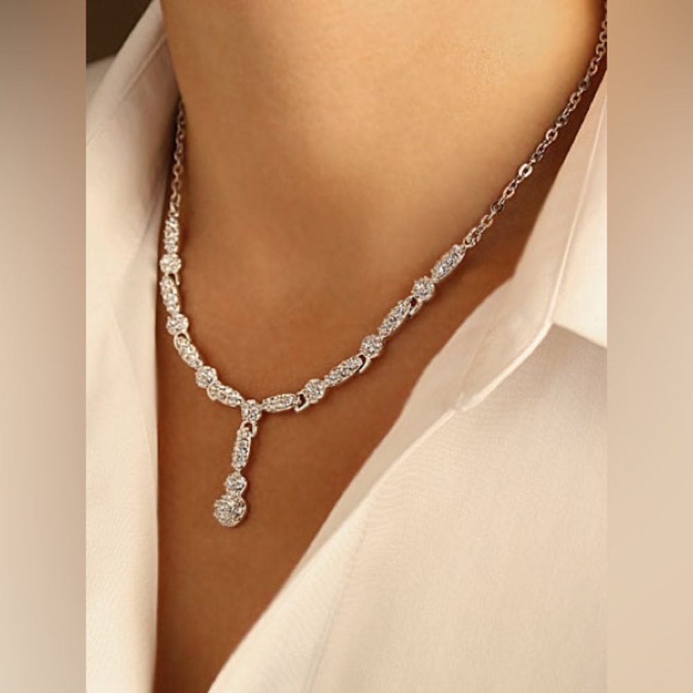 Swarovski “Emma” Y-necklace